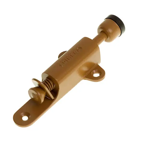 Prendedor para Porta Parede Parafusar Ferro Marrom