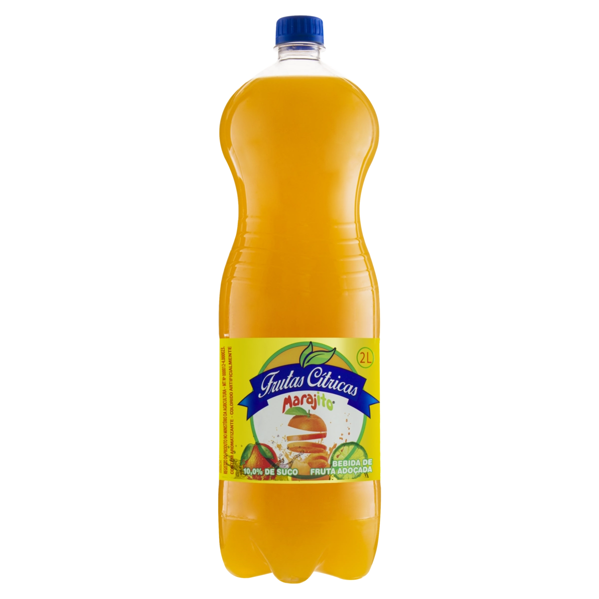 Bebida Adoçada Frutas Cítricas Marajito Garrafa 2l
