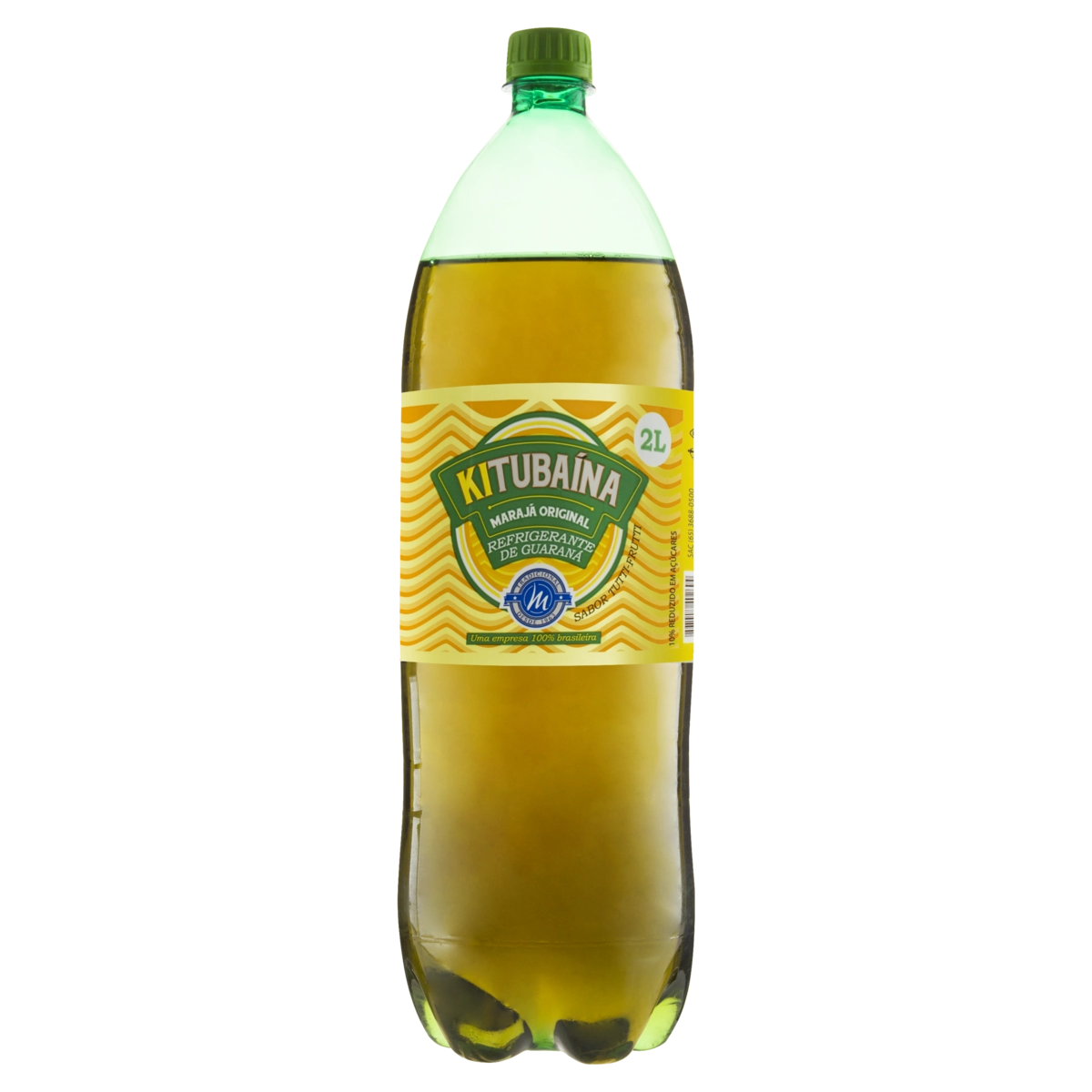 Refrigerante Guaraná Com Tutti Frutti Kitubaína Garrafa 2l
