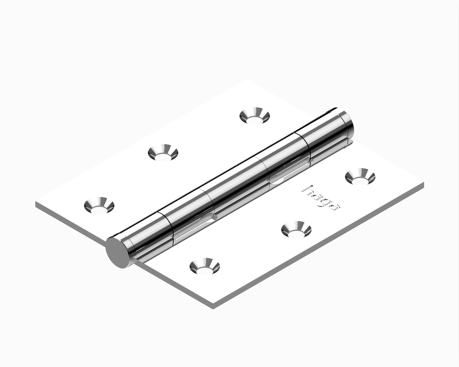 Kit 3 Dobradiças Haga 3½x3 Pino Chato Sem Anel - 5721