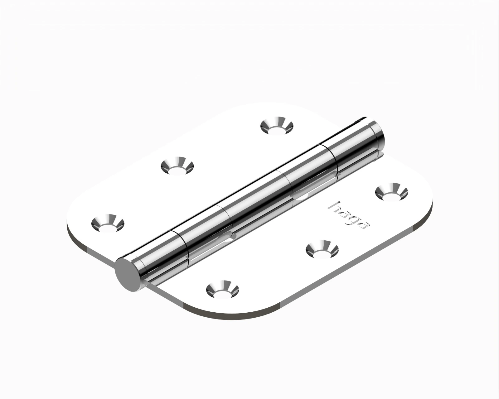 Dobradiça Haga Pesada 3 1/2 X 3" Pino Chato S/anel - 5723 Un