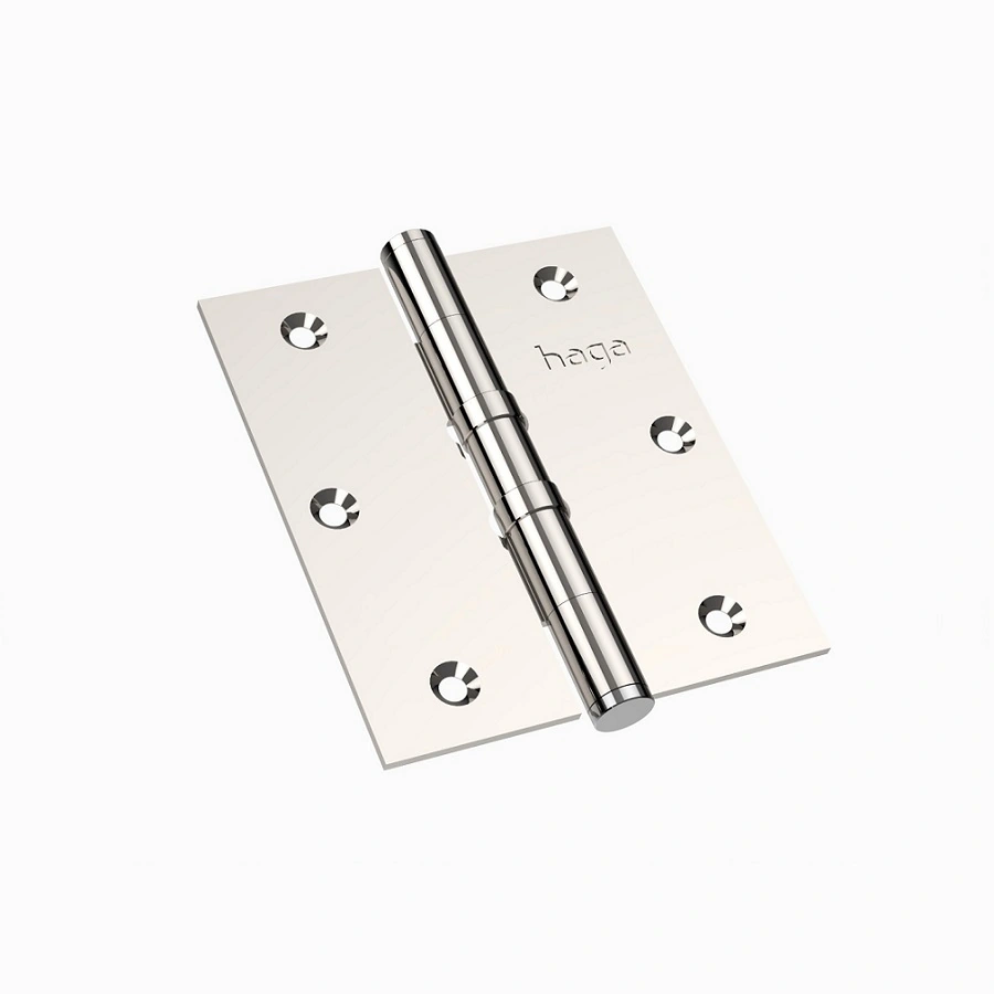 Kit 3 Dobradiças Haga 3½x3 Pino Chato Com Anel - 5745