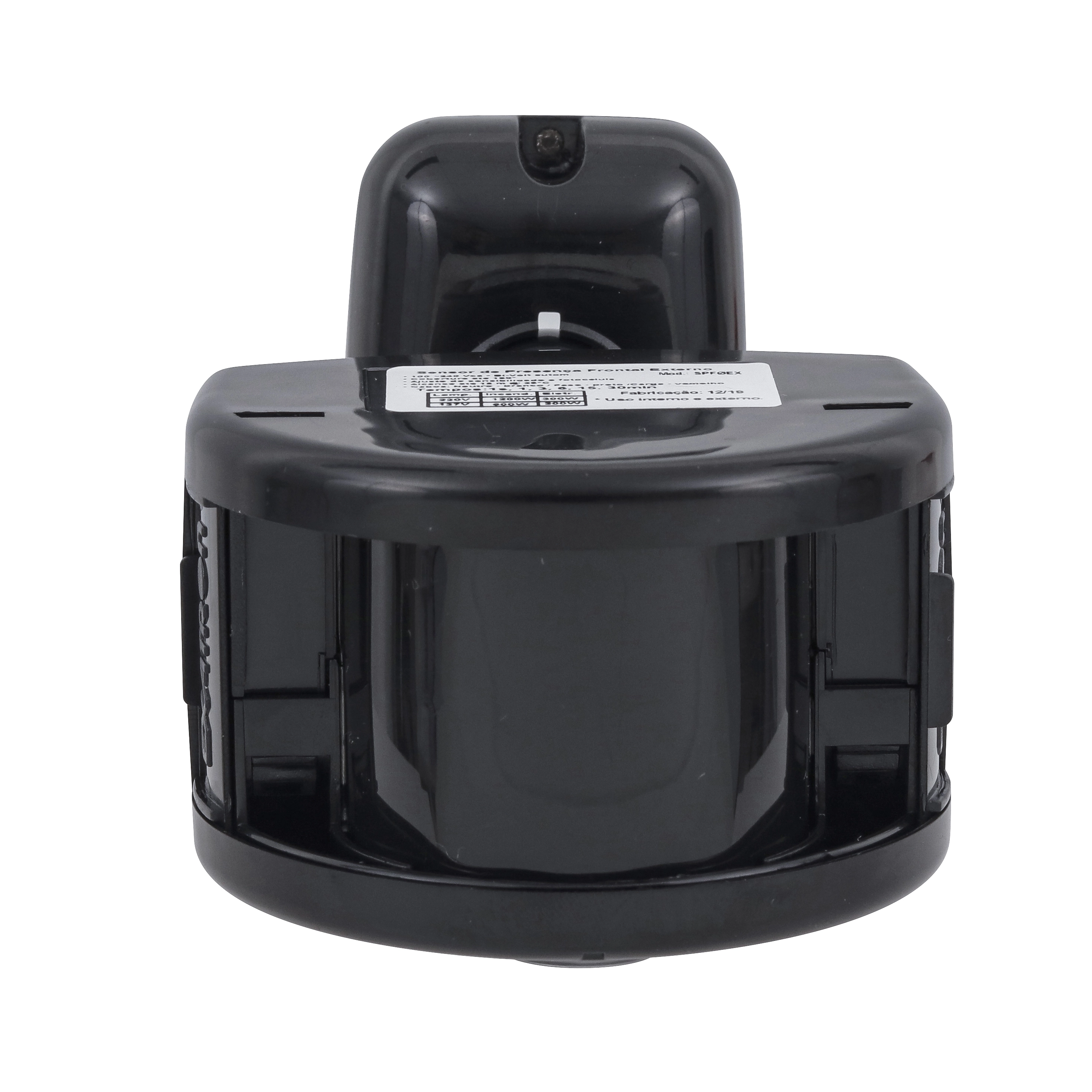 Sensor de Presença Externo Preto Bivolt Exatron