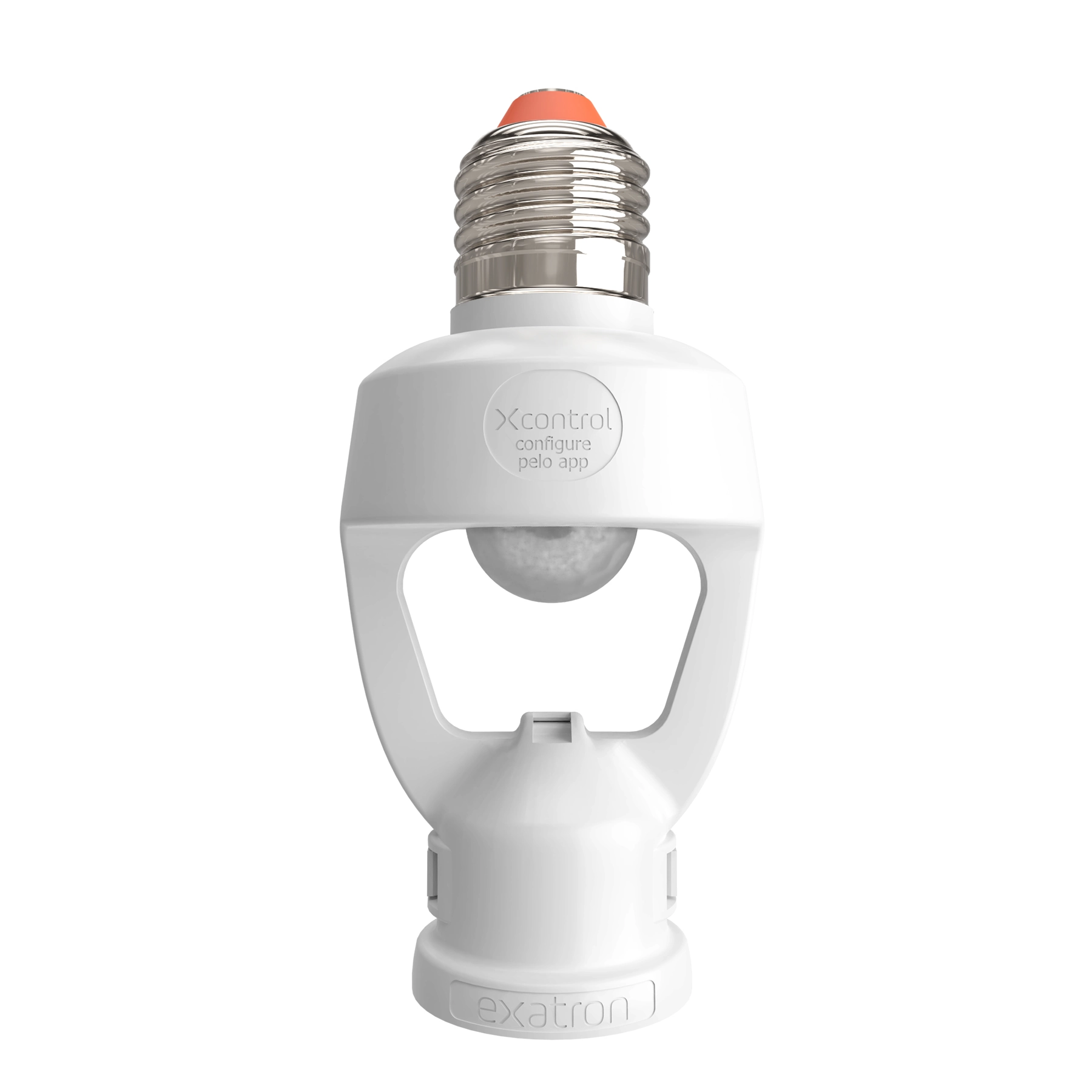 Sensor de Presença Teto Soquete E27 Bivolt Exatron