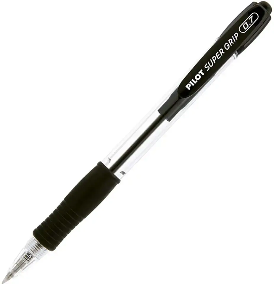 Caneta Bpgp 10r F 0.7 Retratil Preta