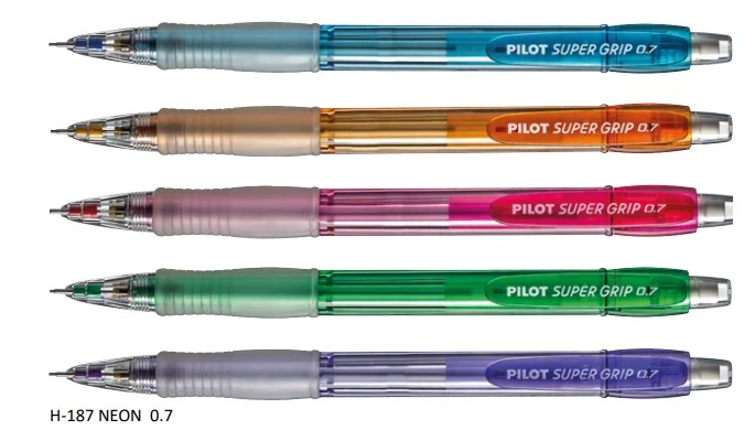 Lapiseira 0.7 Super Grip Neon Cores