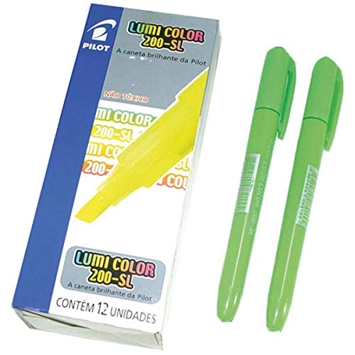 Marca Texto Pilot Lumi C 200 Vd 12x1unidade