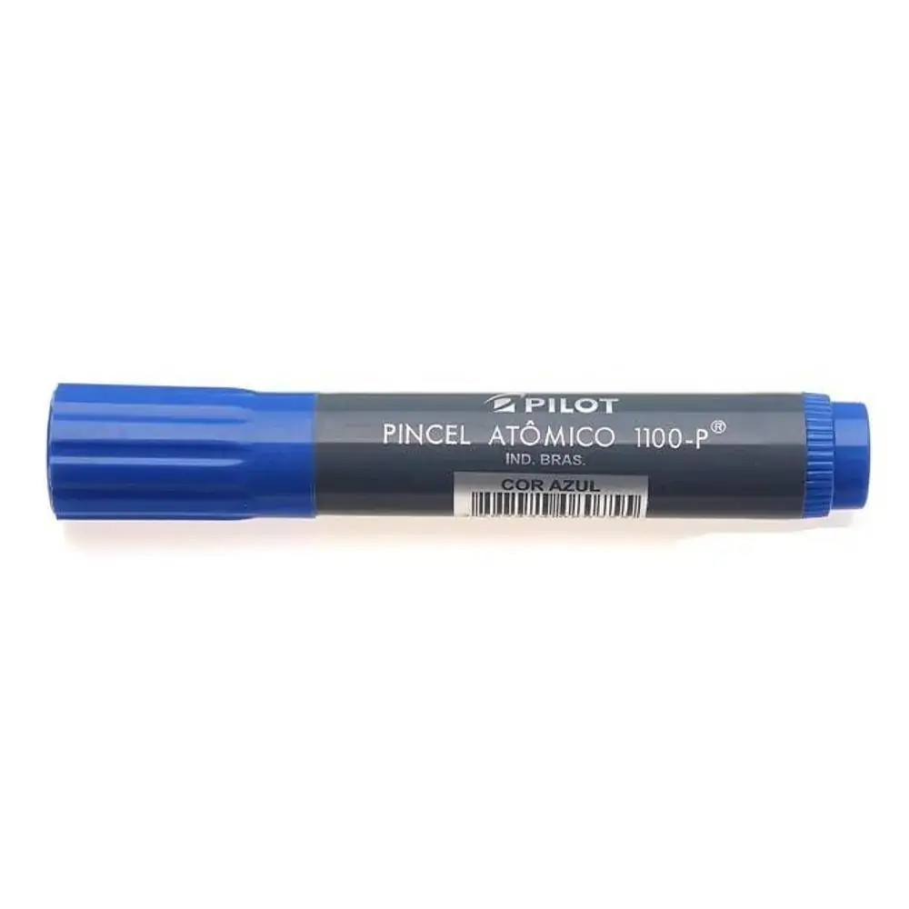 Pincel Marcador Permanente Atomico Azul 1100 P