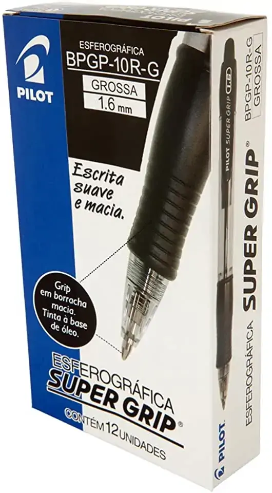 Caneta Bpgp 10r G 1.6 Retratil Pt