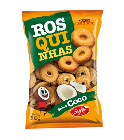 Biscoito Rosq Xelkito Coco