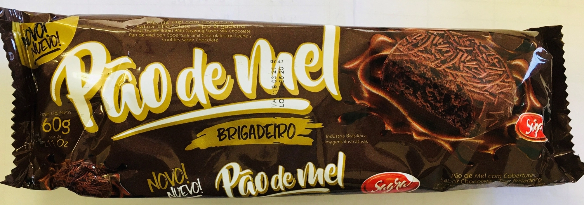 Biscoito Chelke Pao De Mel 60gr Briga