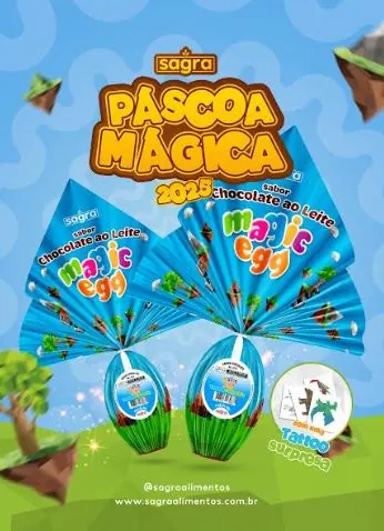 Ovo Pascoa Magic Egg 60g