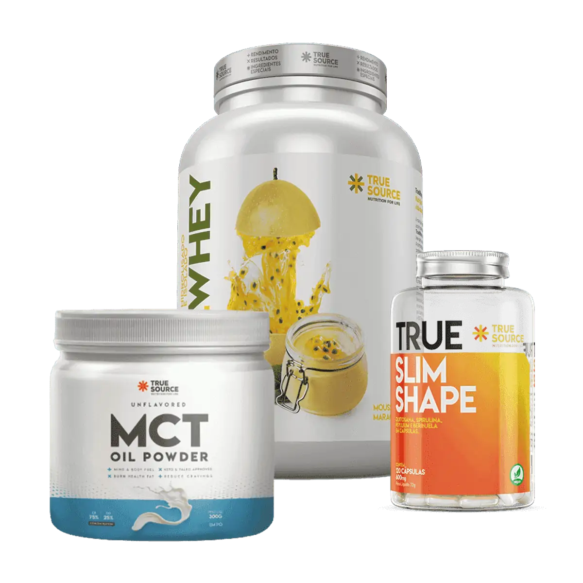 Combo Perda de Peso True Whey Mousse De Maracuja