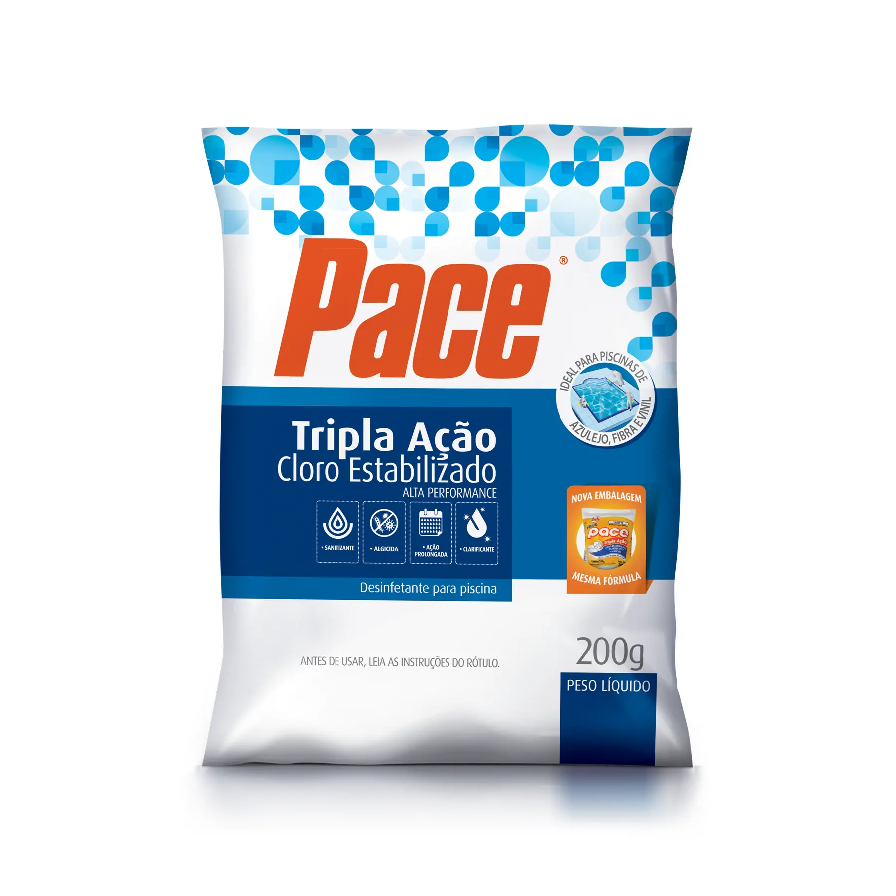 Pace Tripla Ação HTH 200g