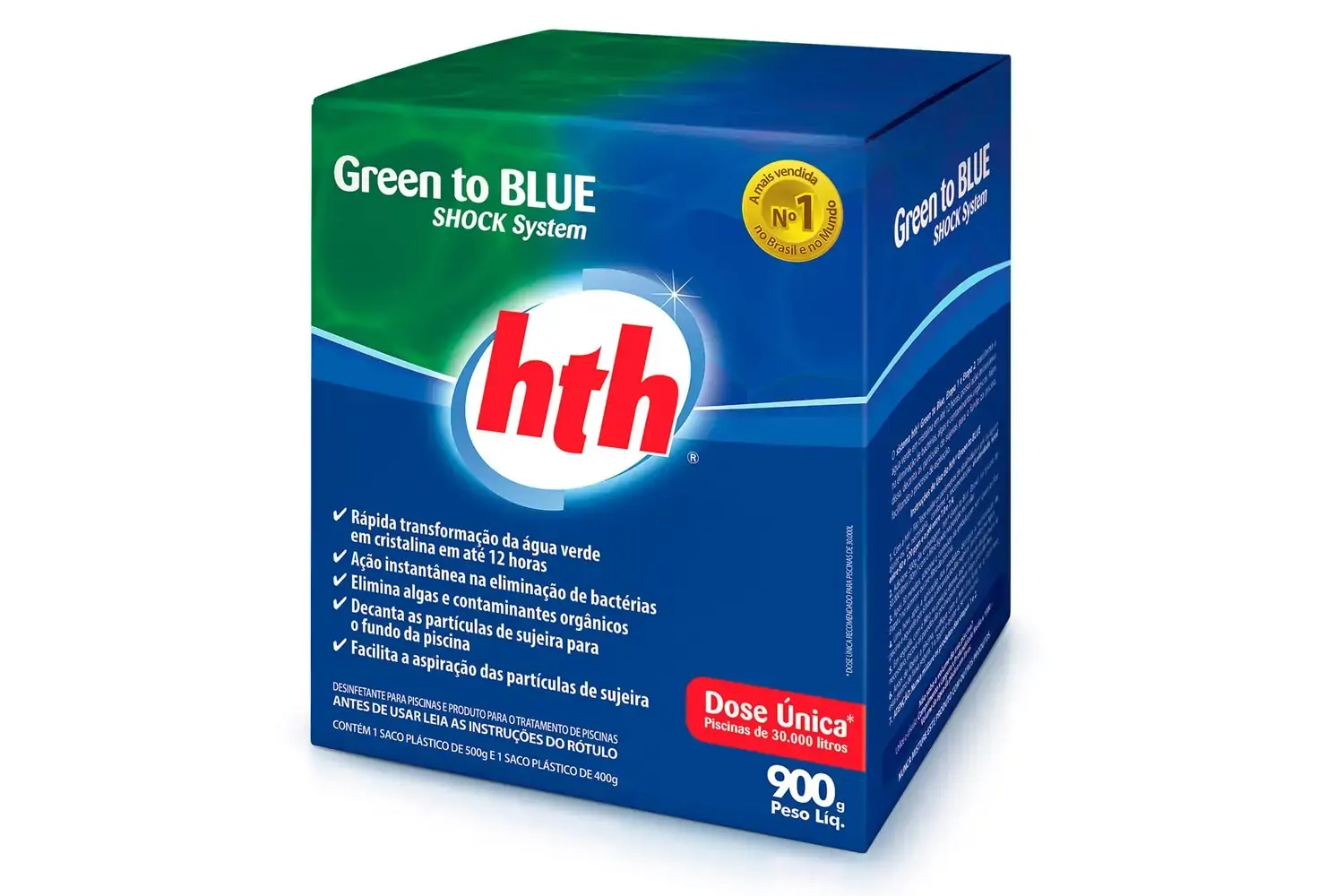 Previne Agua Verde Dose Unica 900gr Hth