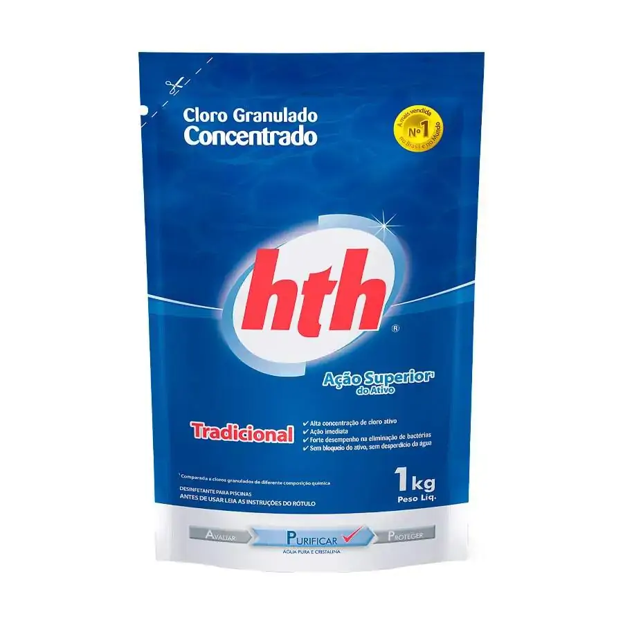 Cloro Hth Granulado Acao Superior 1k