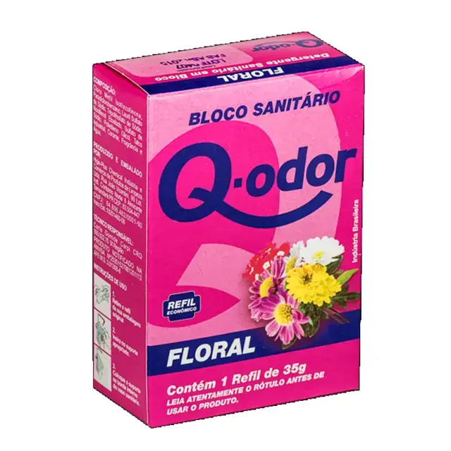 Refil Sanit.q Odor Floral 35gr