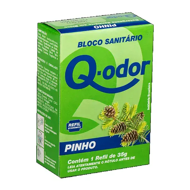 Refil Sanit.q Odor Pinho 35gr