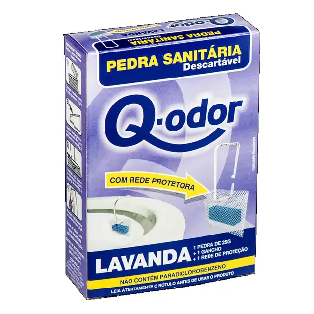 Pedra Sanit.q Odor Lavanda 25g C/rede