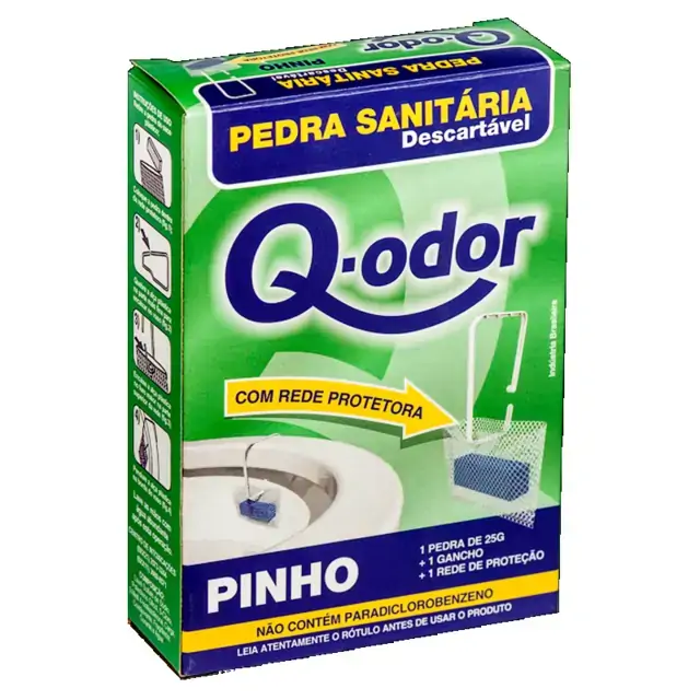 Pedra Sanit.q Odor Pinho 25g C/rede