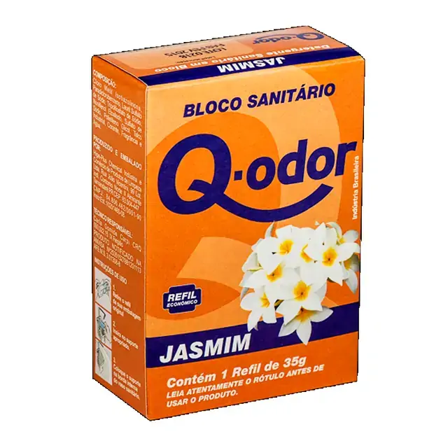 Refil Sanit.q Odor Jasmim 35gr