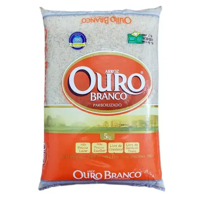 Arroz Ouro Branco Parboilizado T1 5kg