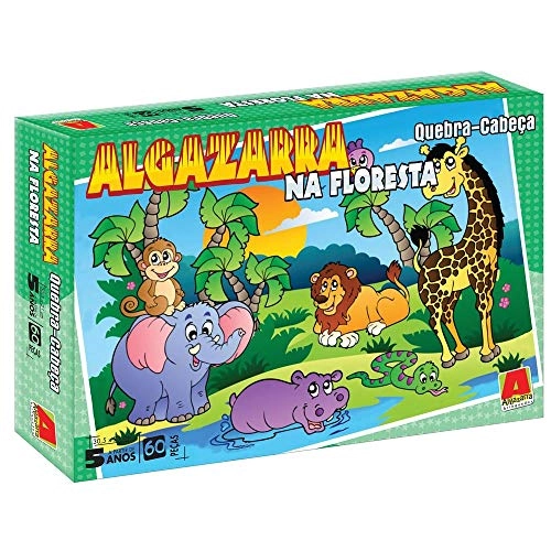 Brinquedo.algazarra Quebra Cabeca 60pcs