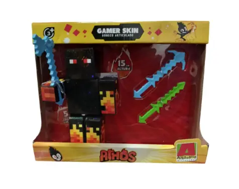 Boneco Athos 15cm Acessorios 3.03.1378 Algazarra