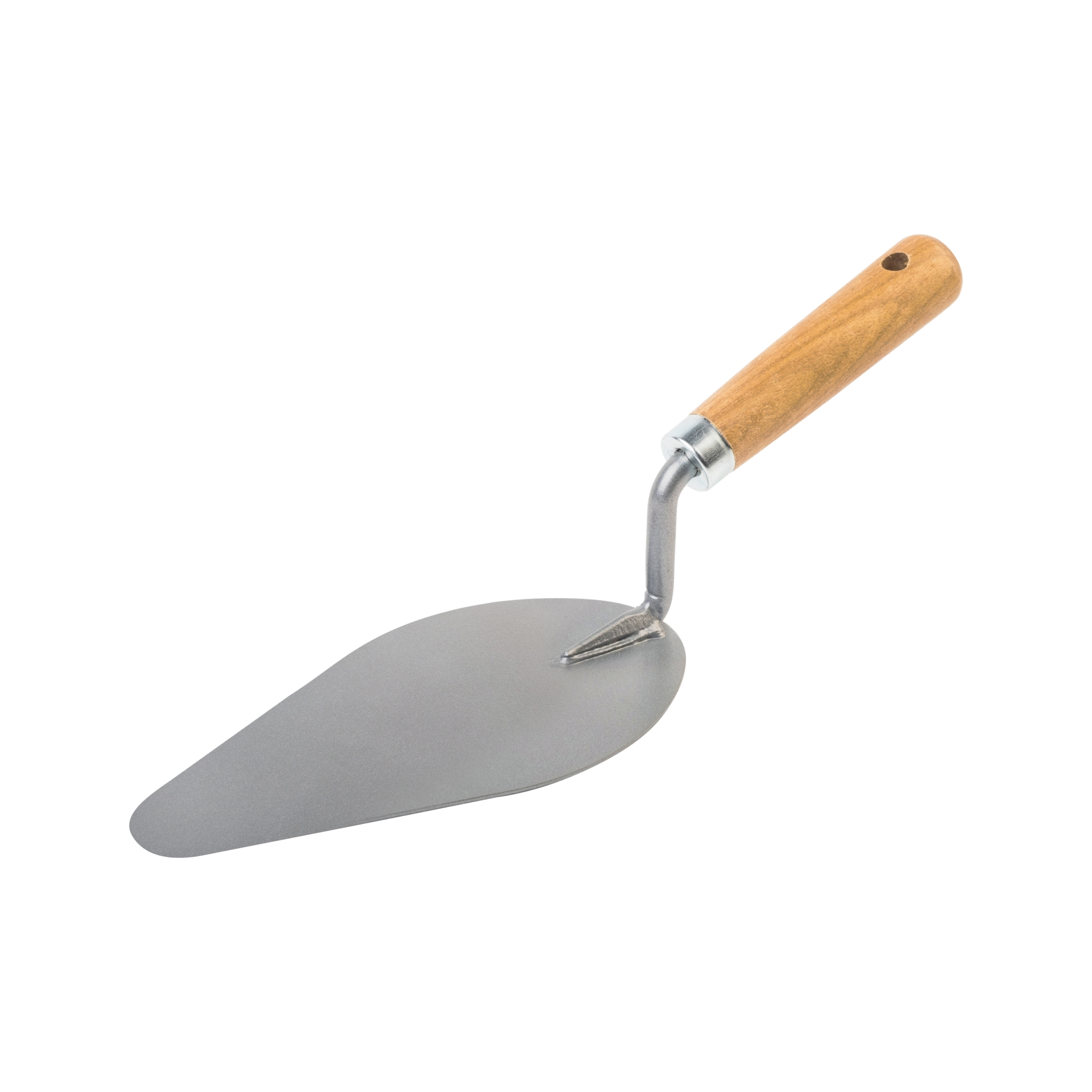 Colher de Pedreiro Oval com Cabo de Madeira 4,33x4,06x12,99" Cortag