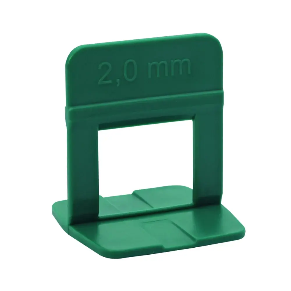 Espacador Nivelador 2.0mm Verde C/50 Pcs