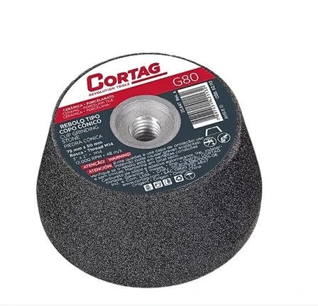 Rebolo Copo Conico 100x50mm G80 Cortag