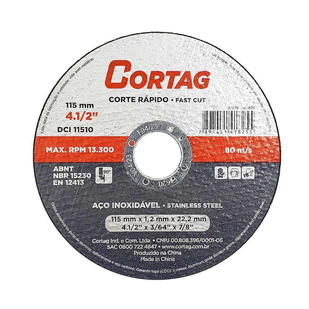 Ctg Dis Corte Ino 115x1,2