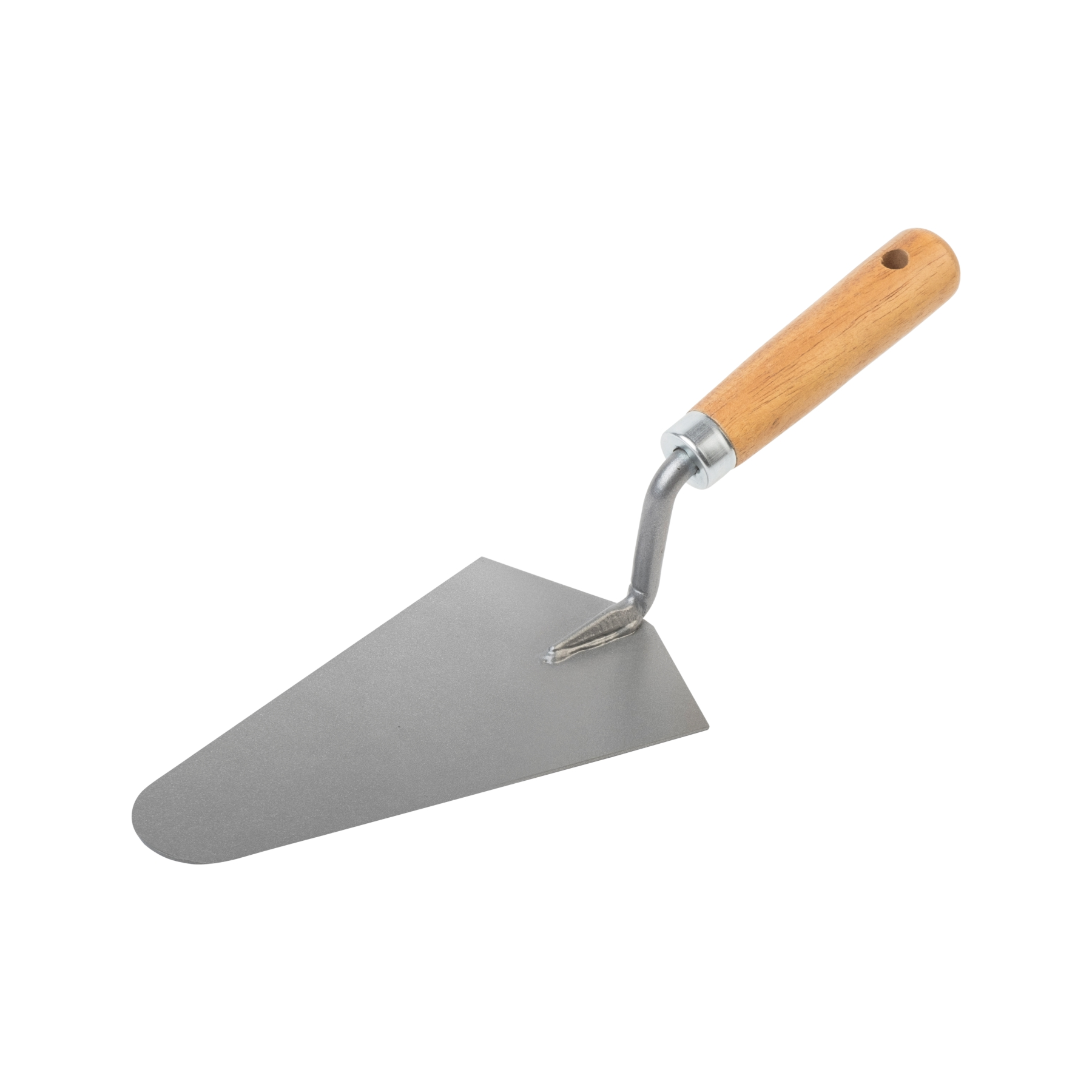 Colher de Pedreiro Reta com Cabo de Madeira 4,33x4,33x12,99" Cortag