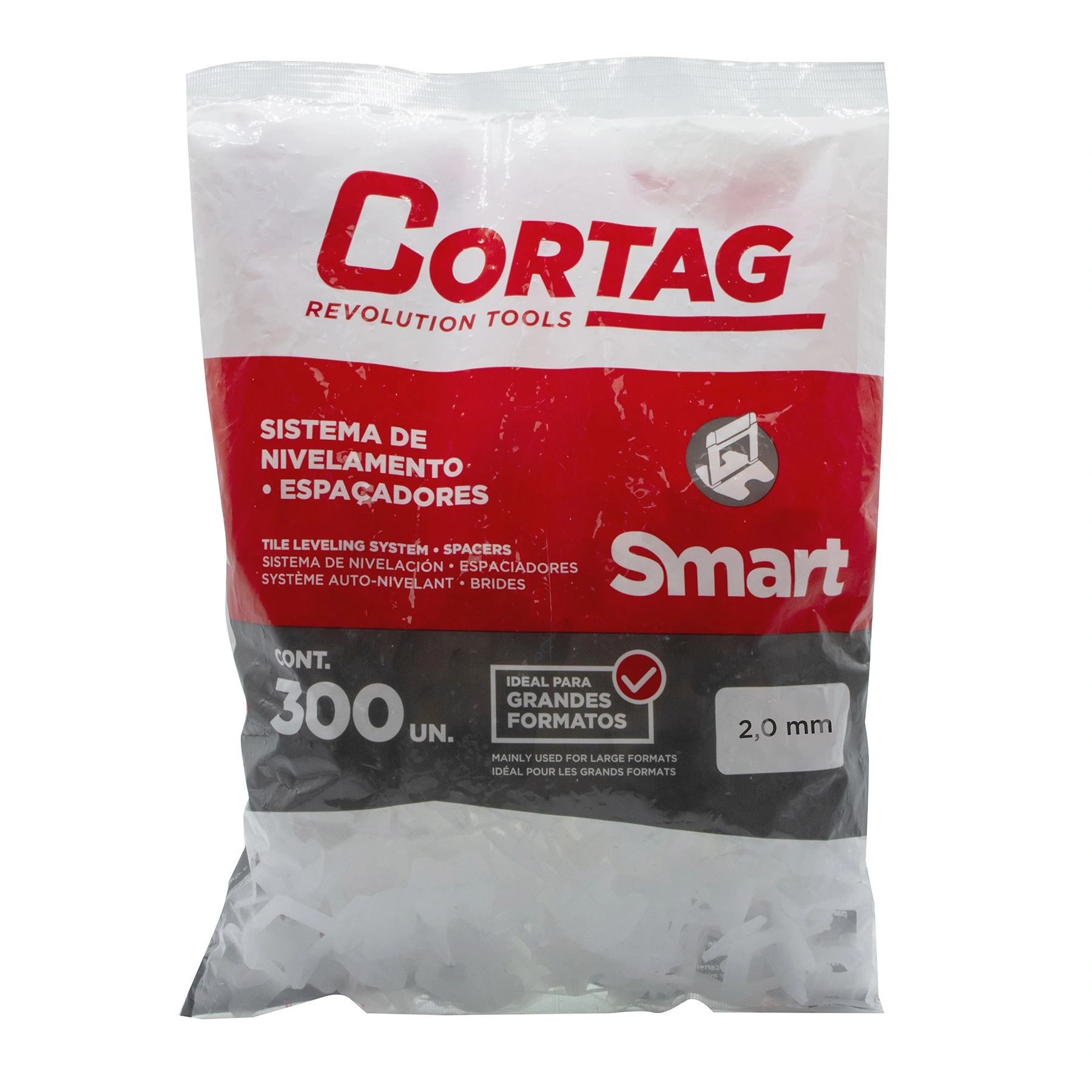Espacador Nivelador 2,0mm Smart Cortag