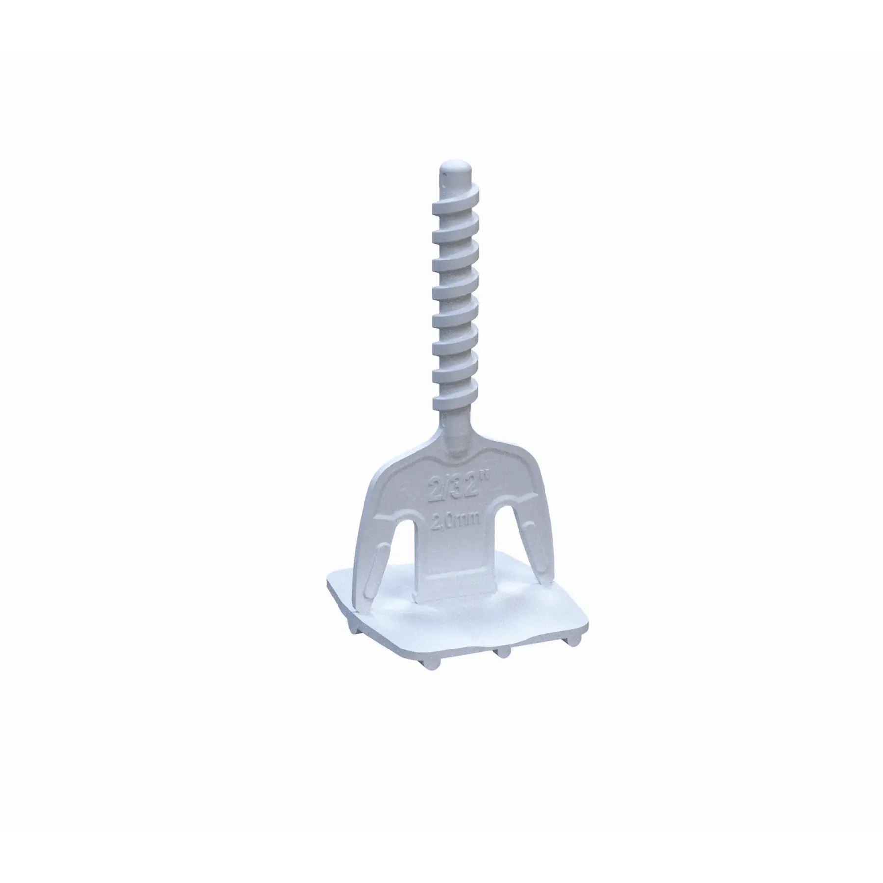 Espaçador Nivelador 2mm Easy Spin Branco Cortag