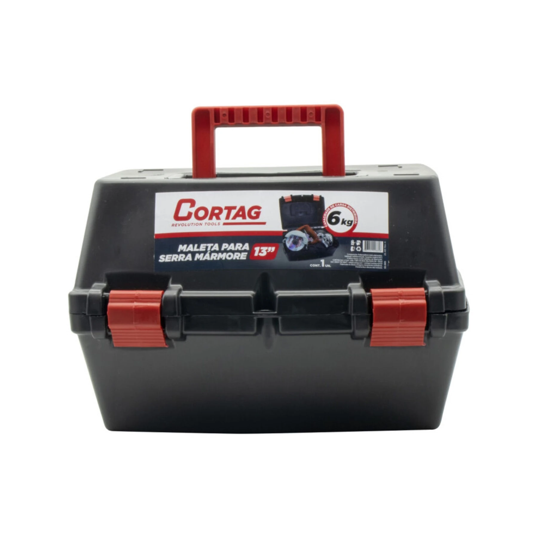 Maleta para Serra Mármore Cortag 33x27,5x22cm 20L