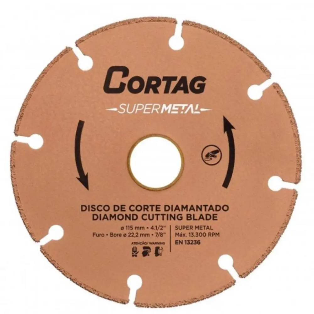 Disco Corte Diama. Super Metal 115x22,2mm