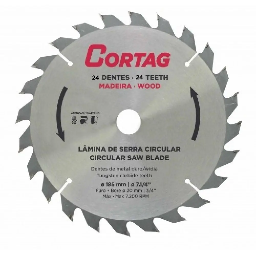 Disco De Serra 7.1/4 X 24dt X 20mm 60753
