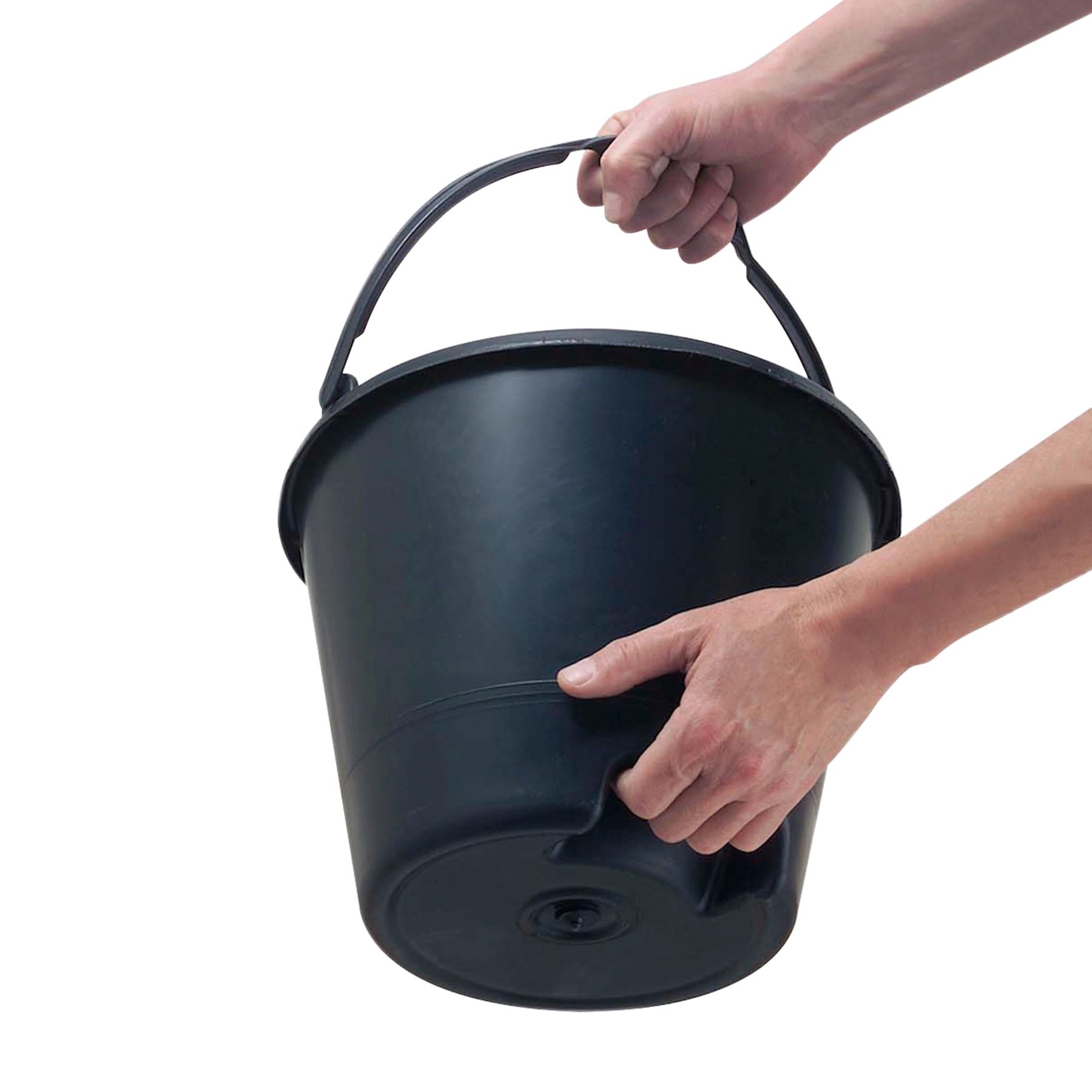 Balde de Plástico Preto Cortag