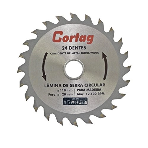 Serra Circul Wid 110x20x4.1/2 24dente Cortag