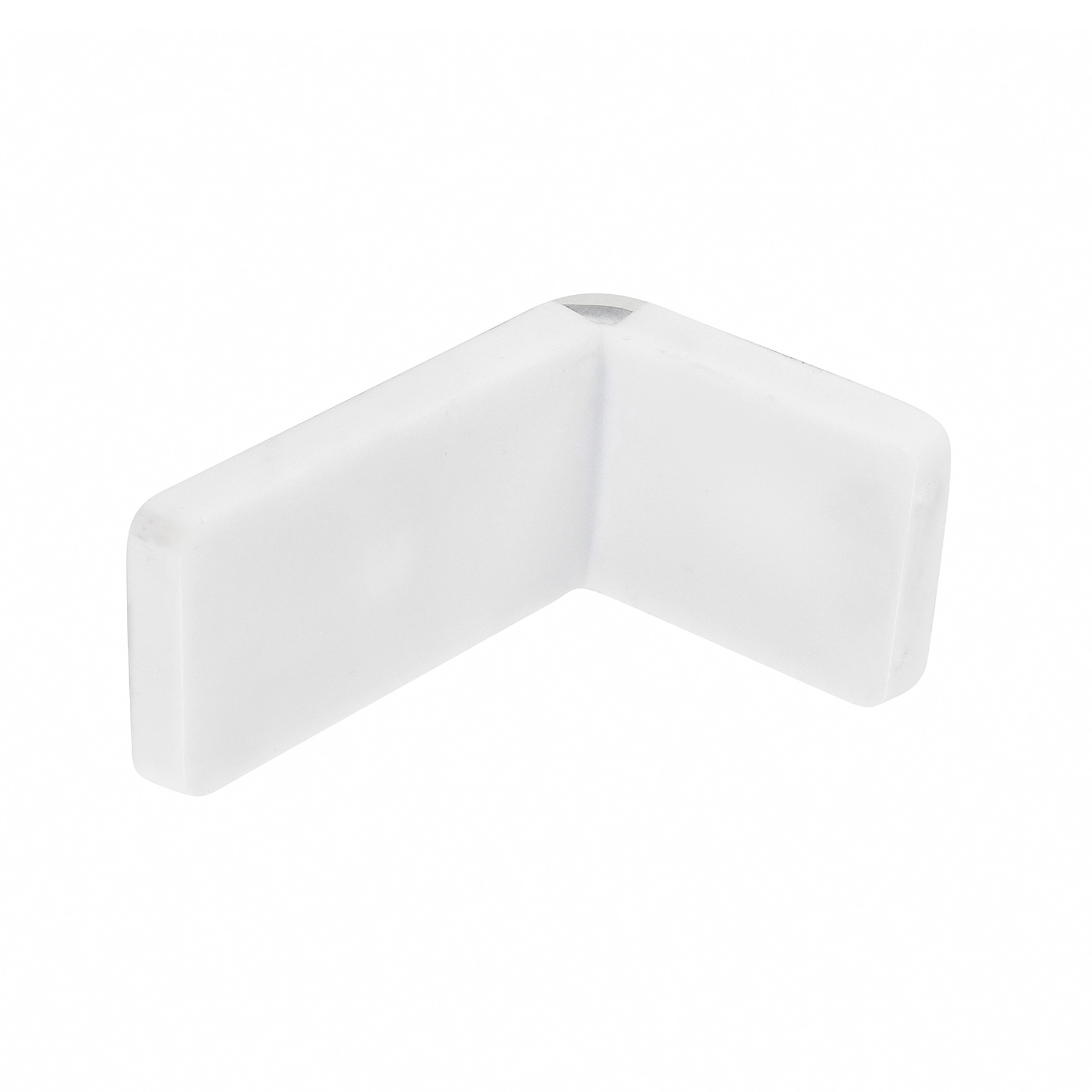 Cantoneira Desiguais Aço 50x40mm Branco 1 peça