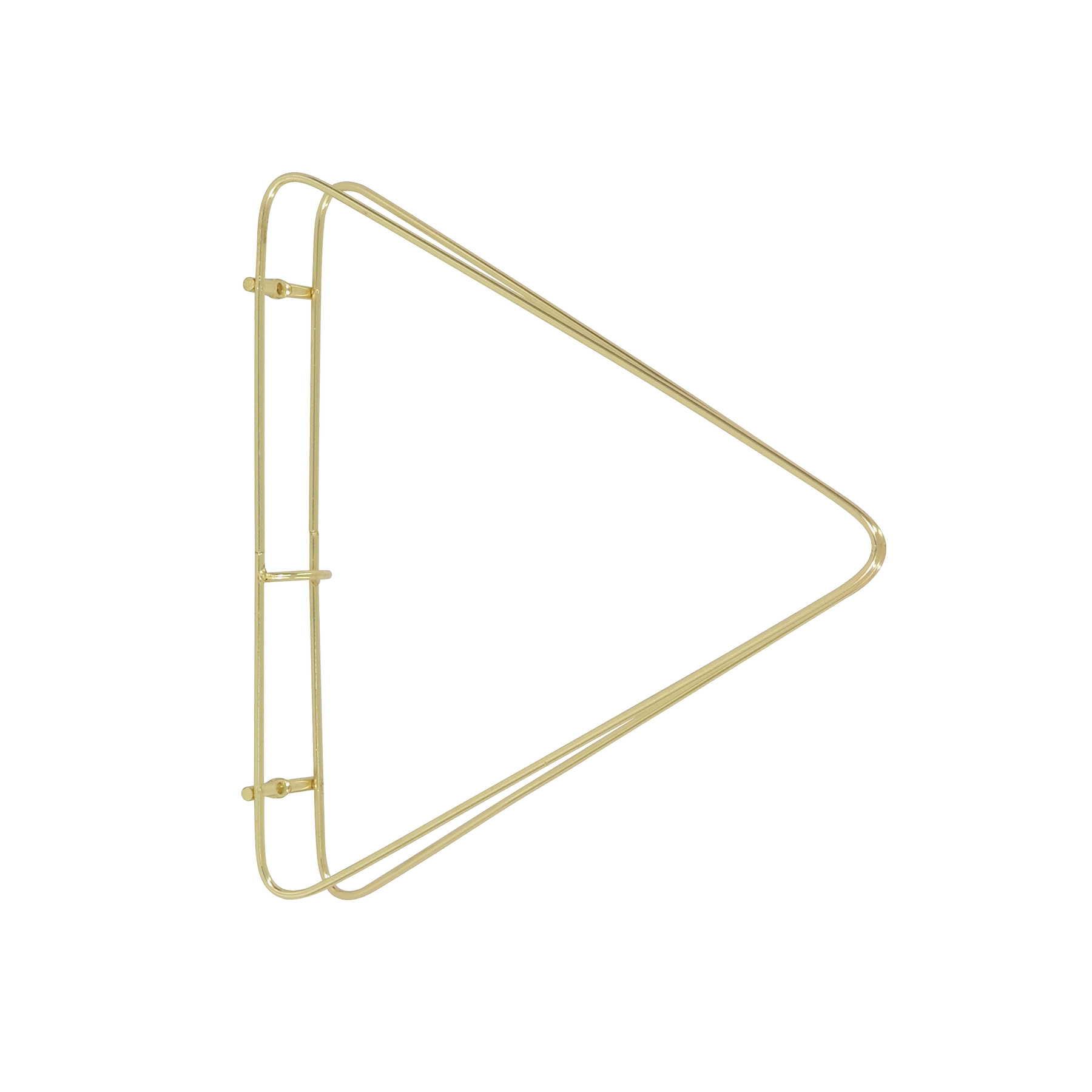 Mão Francesa Aço Dourado 20cm Comfort Design Utilfer