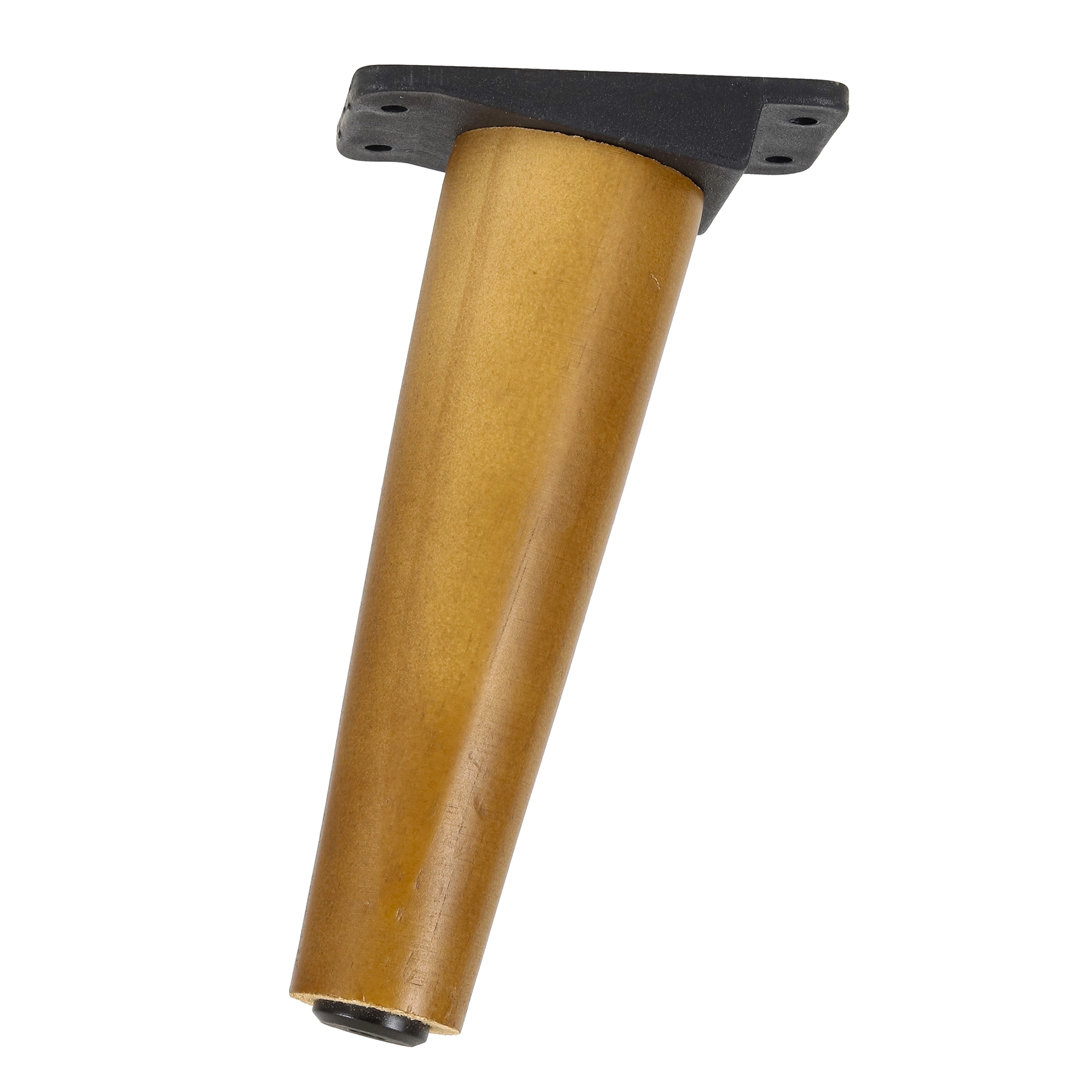 Pé para Móveis Eucalipto 16cm até 40kg Natural Selagem Palito