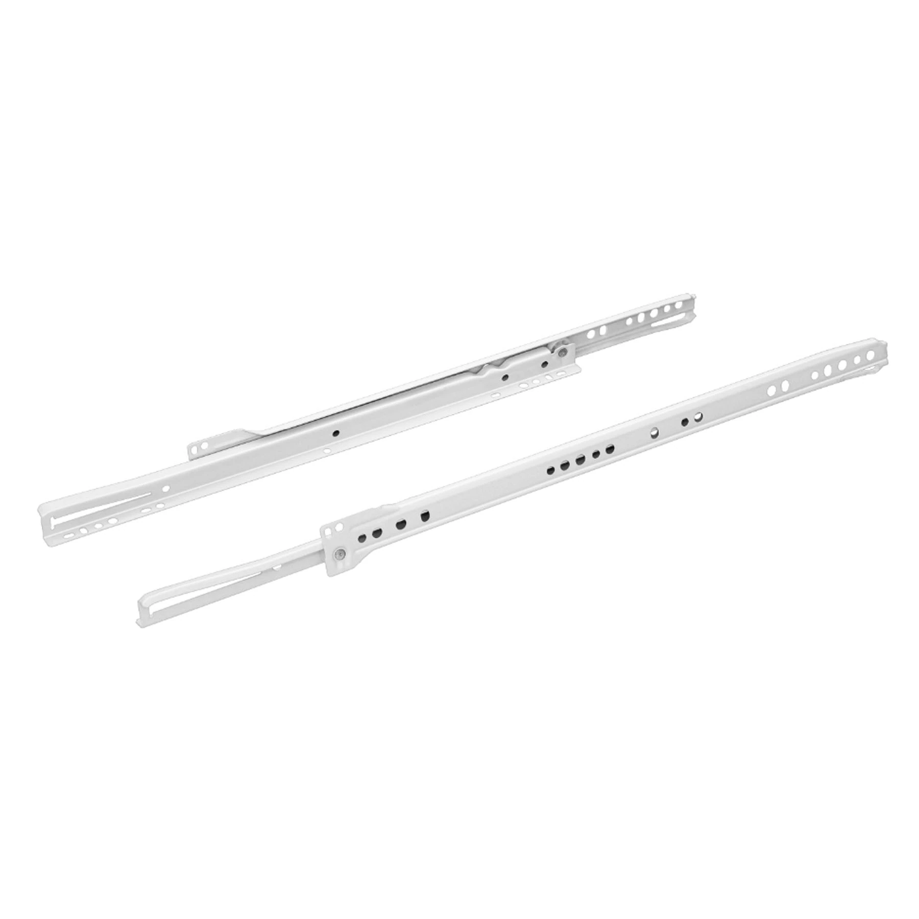 Corrediça Roldana Aço Inox Extração Parcial 50cm até 20kg 1 par