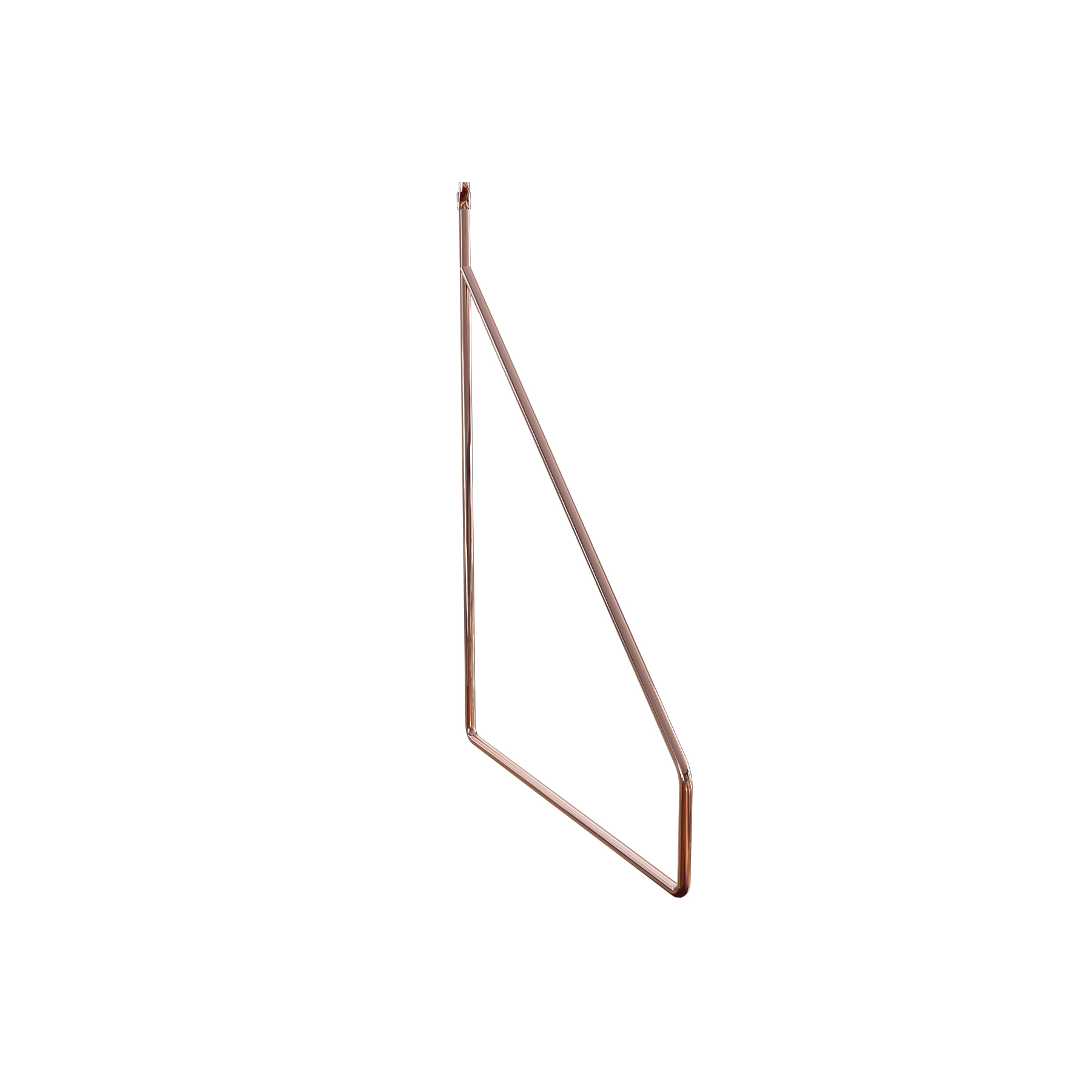Mão Francesa Invertida Aço Rose 20cm Utilfer
