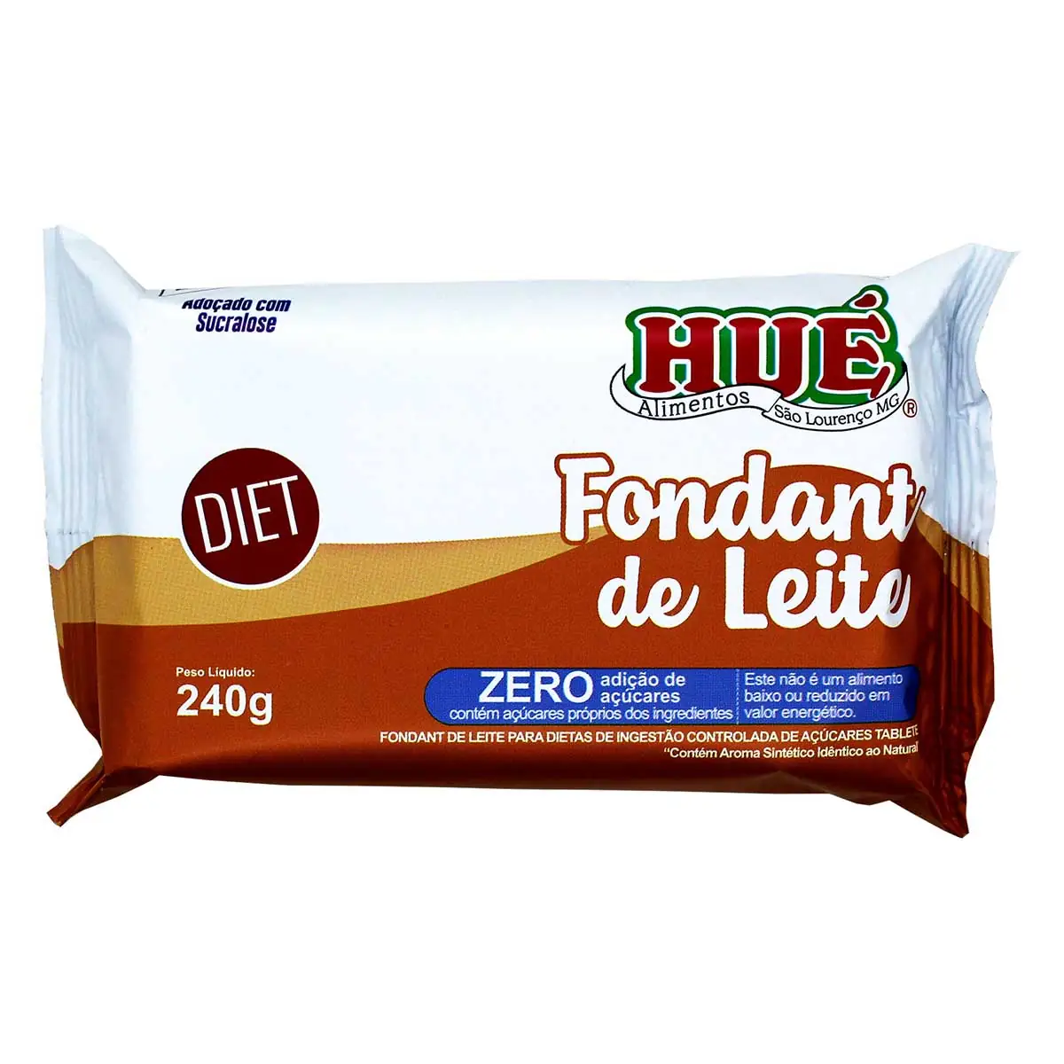 Doce de Leite em Tablete Diet Hué 240 g