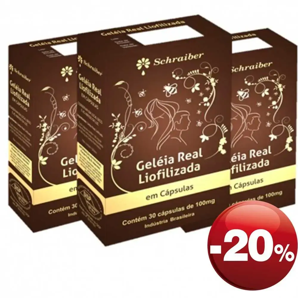 Geléia Real Liofilizada