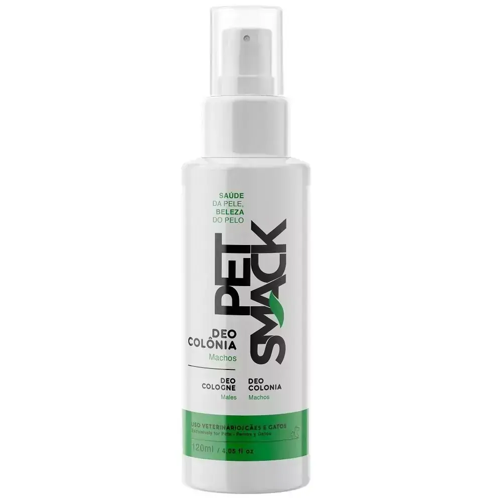 Deocolônia Pet Smack Inspirado no Malbec para Cães e Gatos Machos - Centagro (120 ml)
