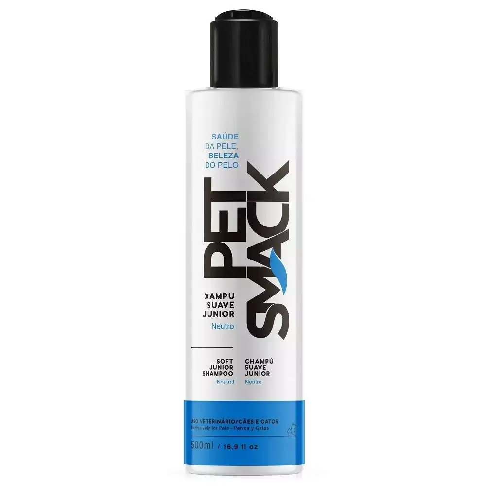 Xampu Pet Smack Suave Junior Neutro para Cães e Gatos - Centagro (500ml)