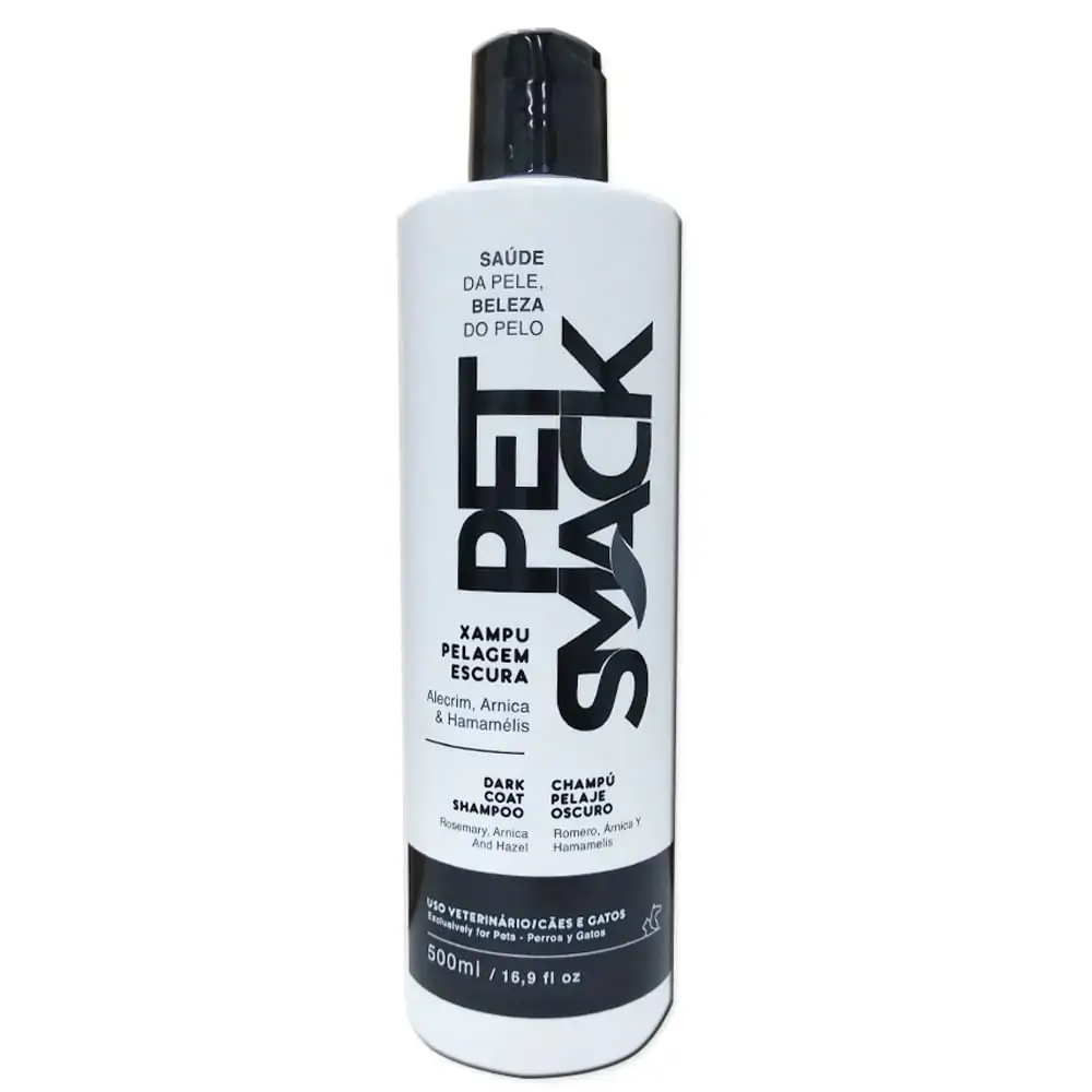 Shampoo Pet Smack Pelagem Escura 500ml 273
